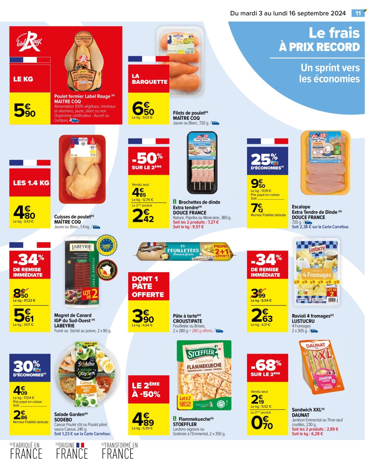Catalogue Carrefour Hypermarchés - 03/09/2024 - 16/09/2024. Page 13