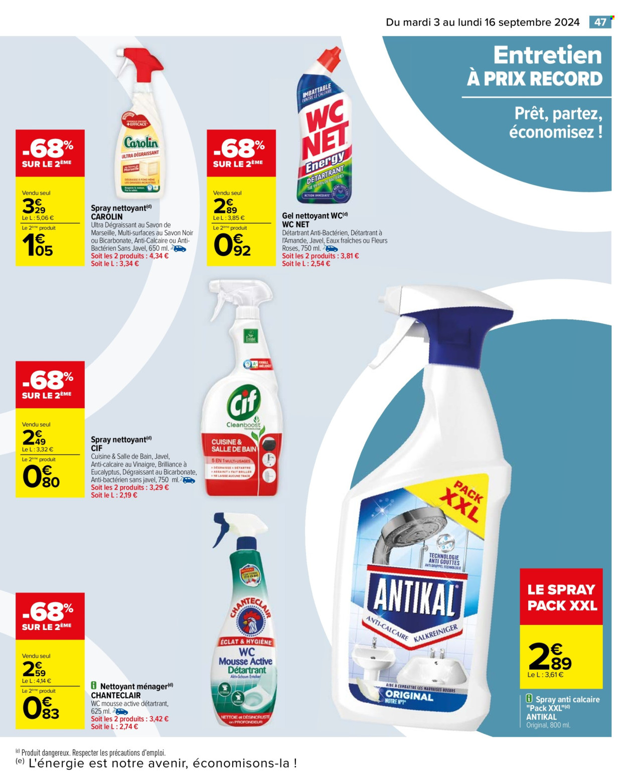 Catalogue Carrefour Hypermarchés - 03/09/2024 - 16/09/2024. Page 49