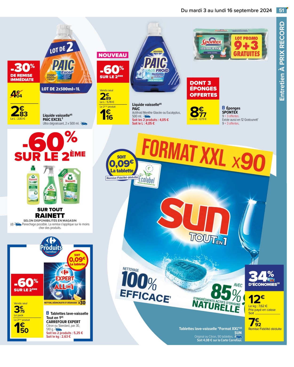 Catalogue Carrefour Hypermarchés - 03/09/2024 - 16/09/2024. Page 53