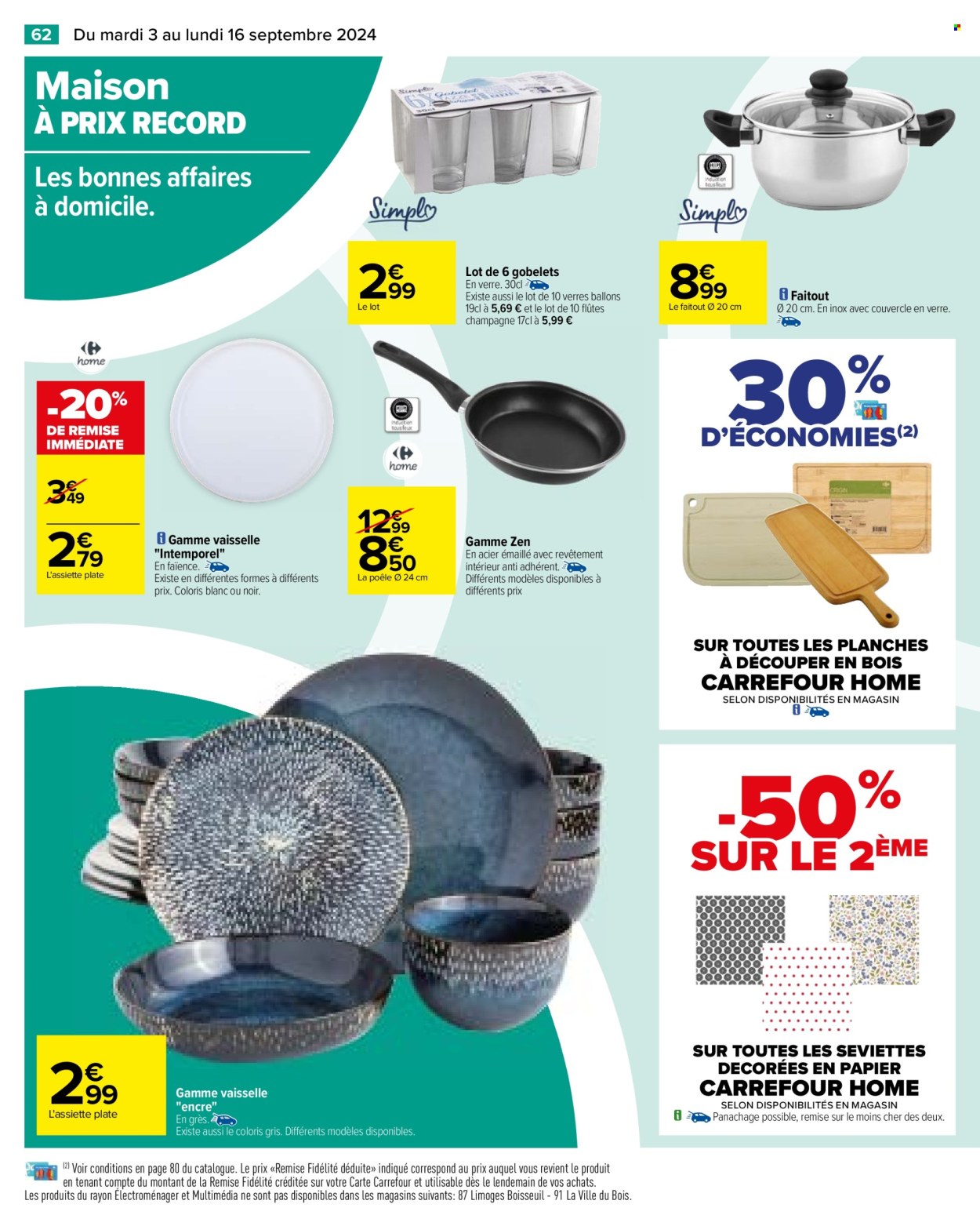 Catalogue Carrefour Hypermarchés - 03/09/2024 - 16/09/2024. Page 64