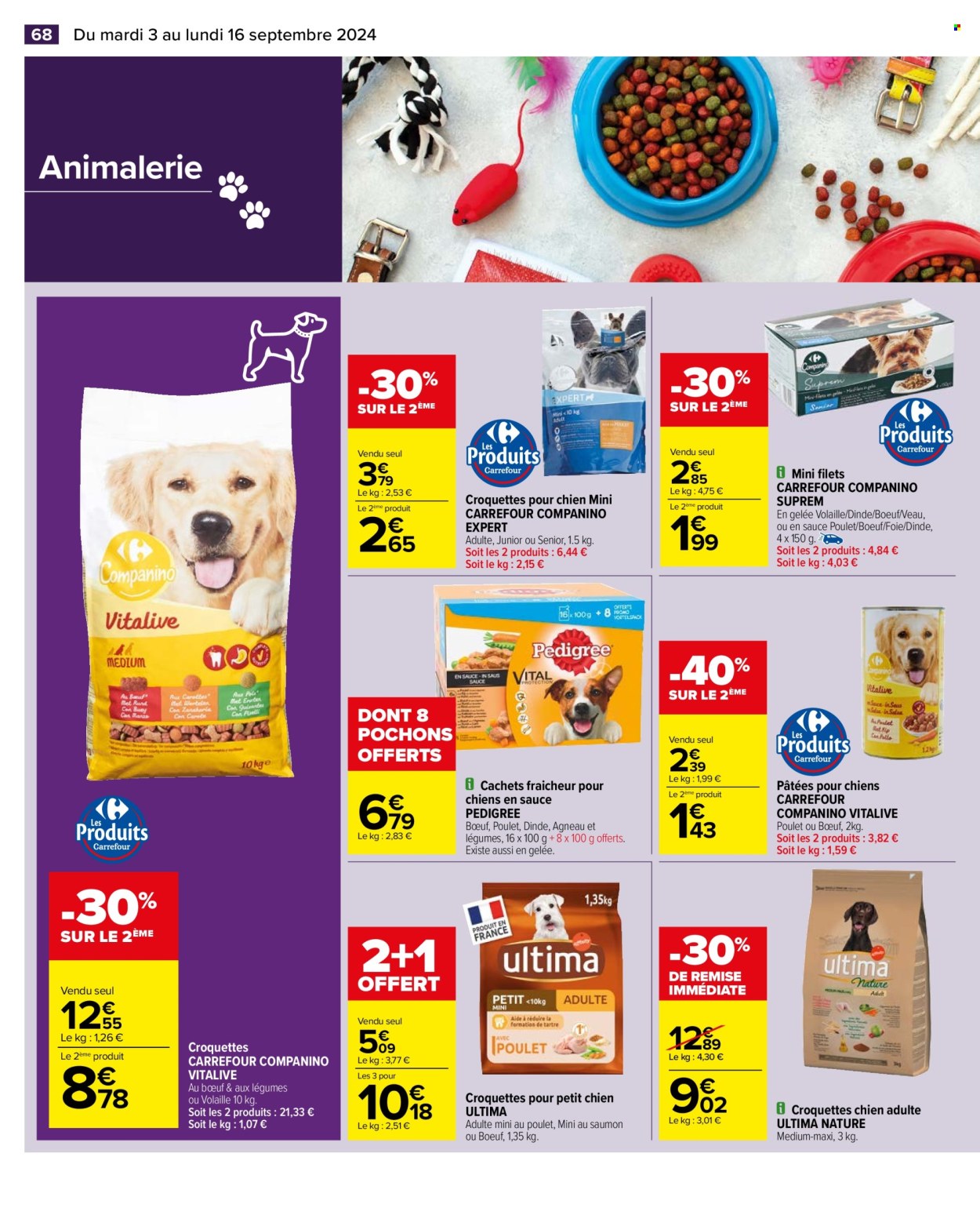 Catalogue Carrefour Hypermarchés - 03/09/2024 - 16/09/2024. Page 70