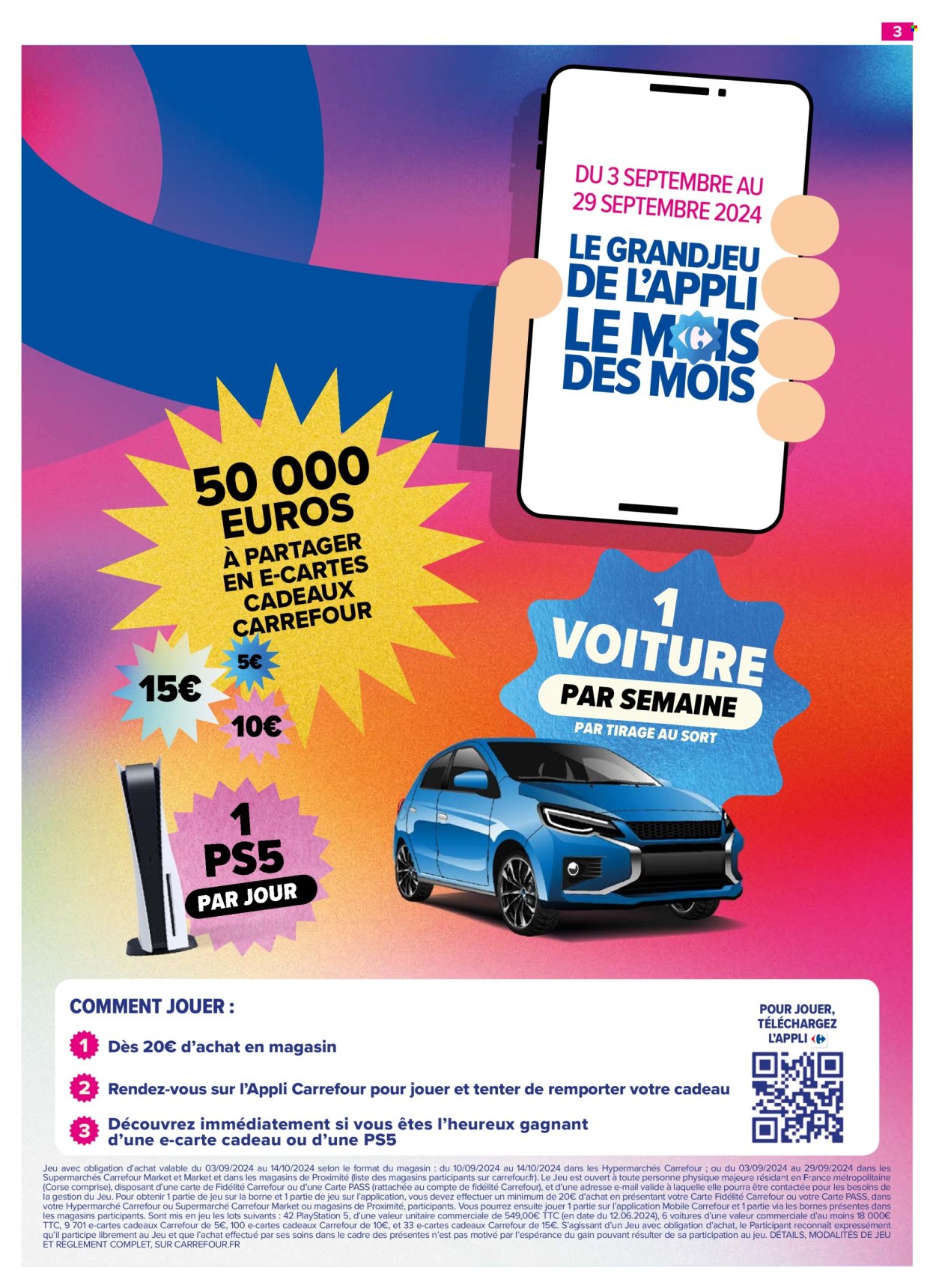 Catalogue Carrefour Contact - 03/09/2024 - 15/09/2024. Page 5