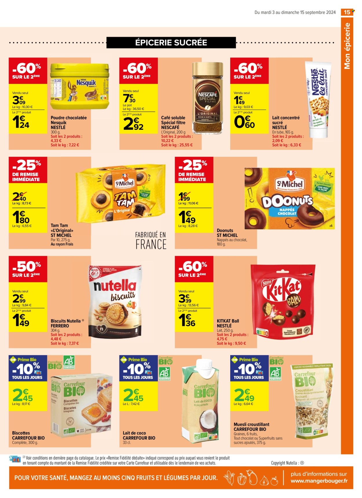 Catalogue Carrefour Contact - 03/09/2024 - 15/09/2024. Page 17