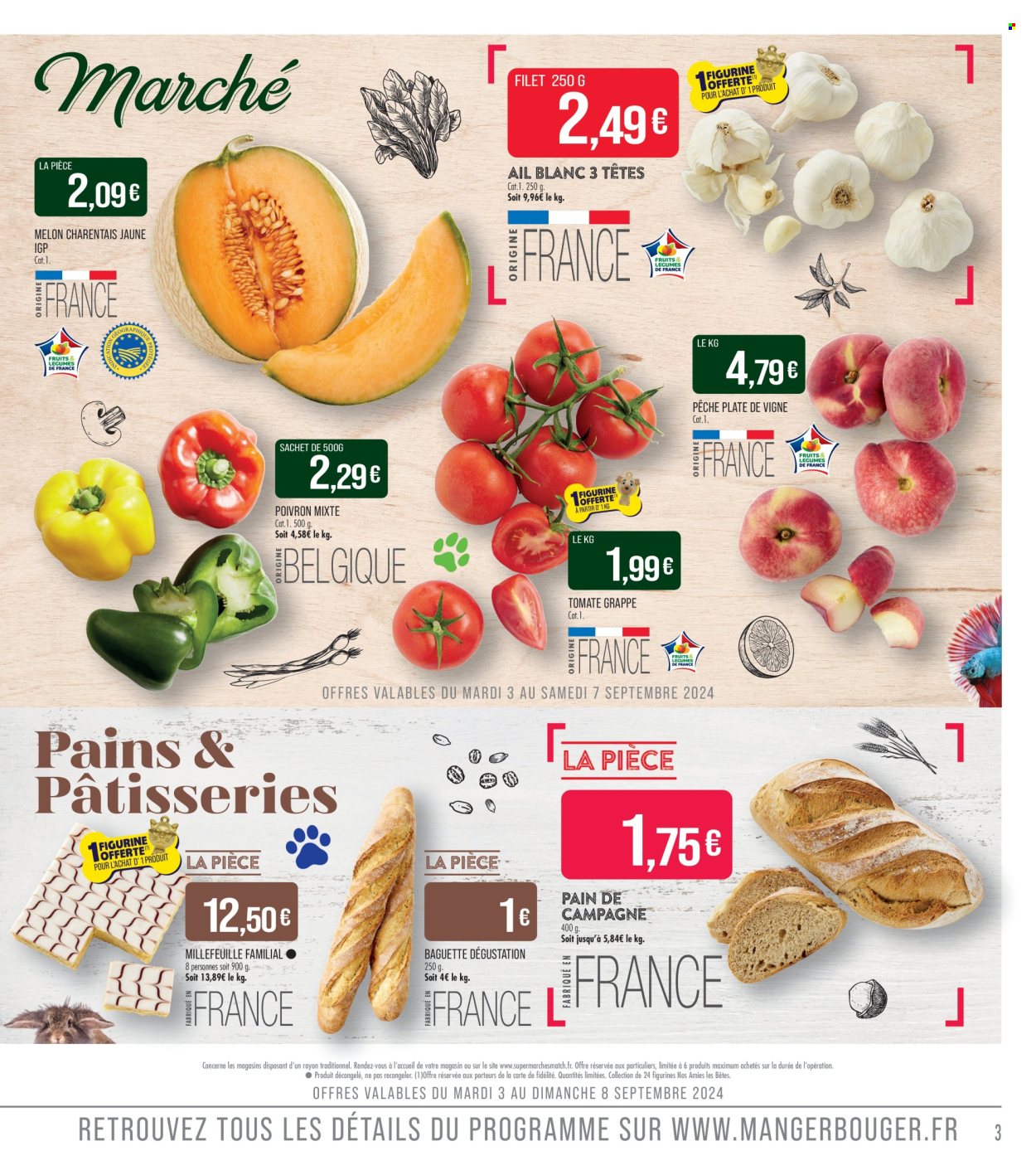 Catalogue Supermarché Match - 03/09/2024 - 15/09/2024. Page 3