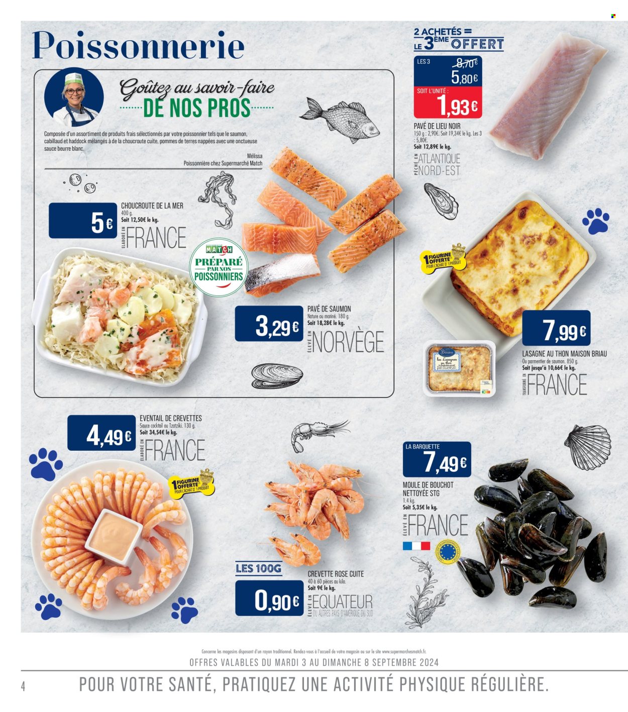 Catalogue Supermarché Match - 03/09/2024 - 15/09/2024. Page 4