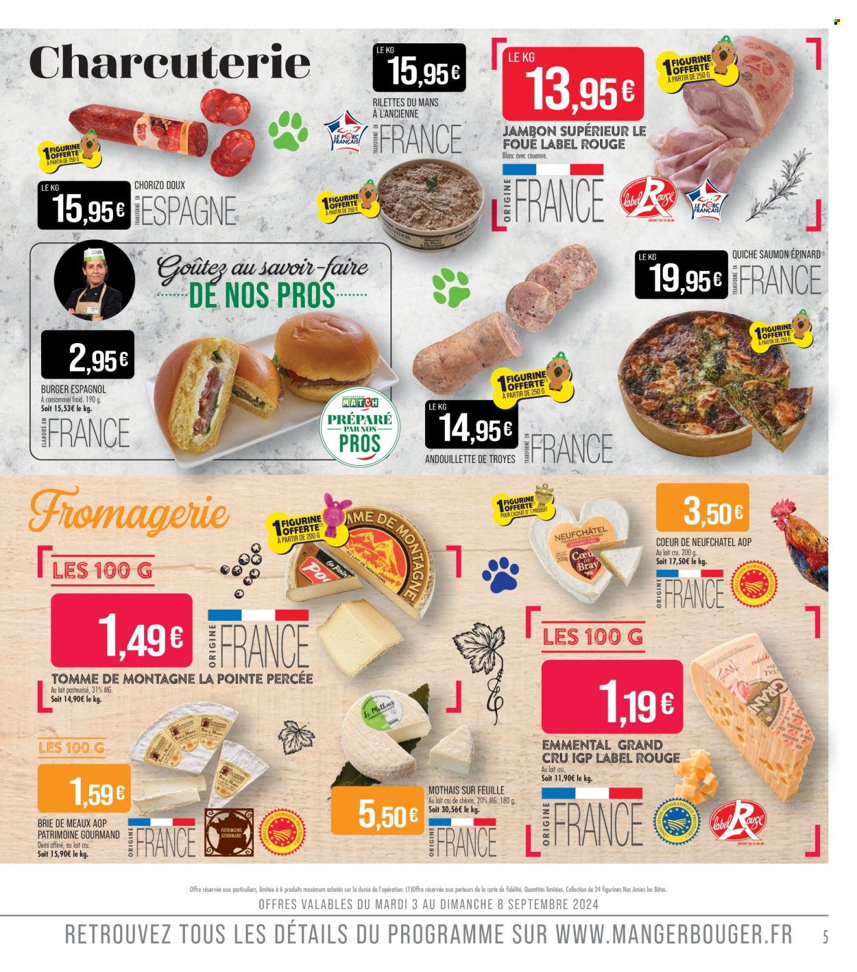 Catalogue Supermarché Match - 03/09/2024 - 15/09/2024. Page 5