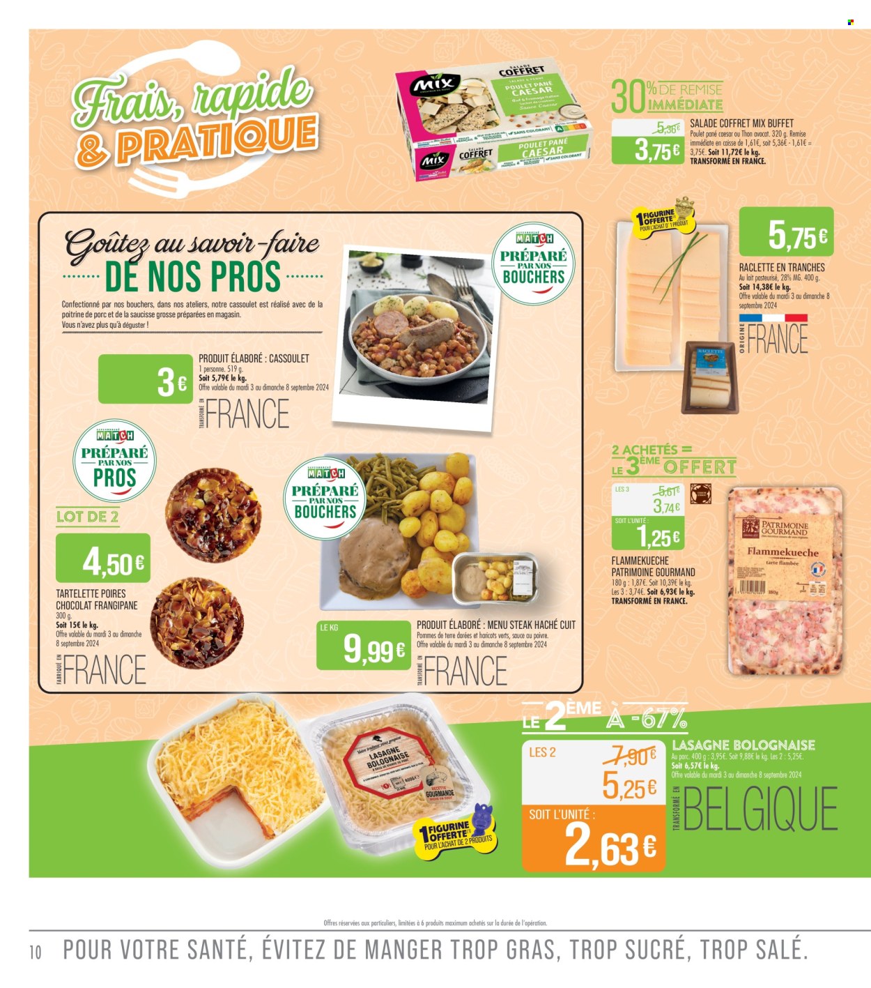 Catalogue Supermarché Match - 03/09/2024 - 15/09/2024. Page 10