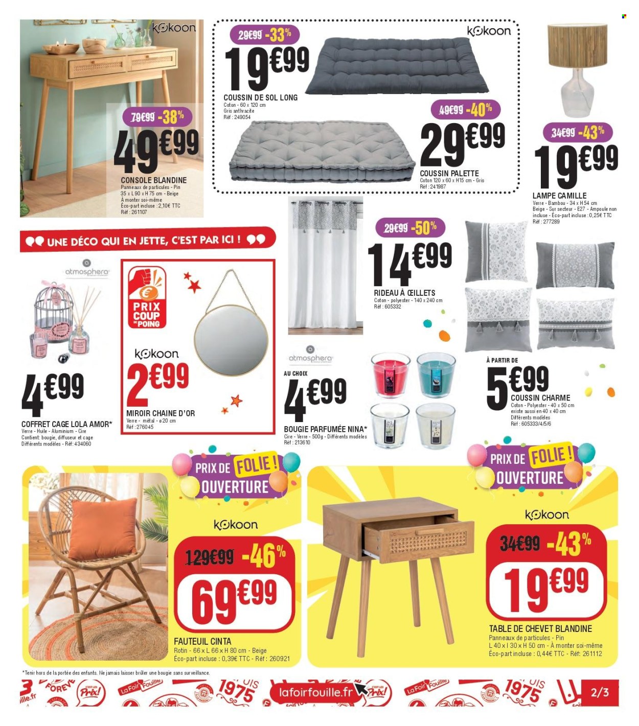 Catalogue La Foir'Fouille - 28/08/2024 - 08/09/2024. Page 3