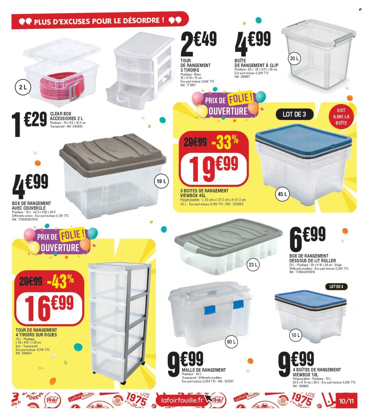 Catalogue La Foir'Fouille - 28/08/2024 - 08/09/2024. Page 11