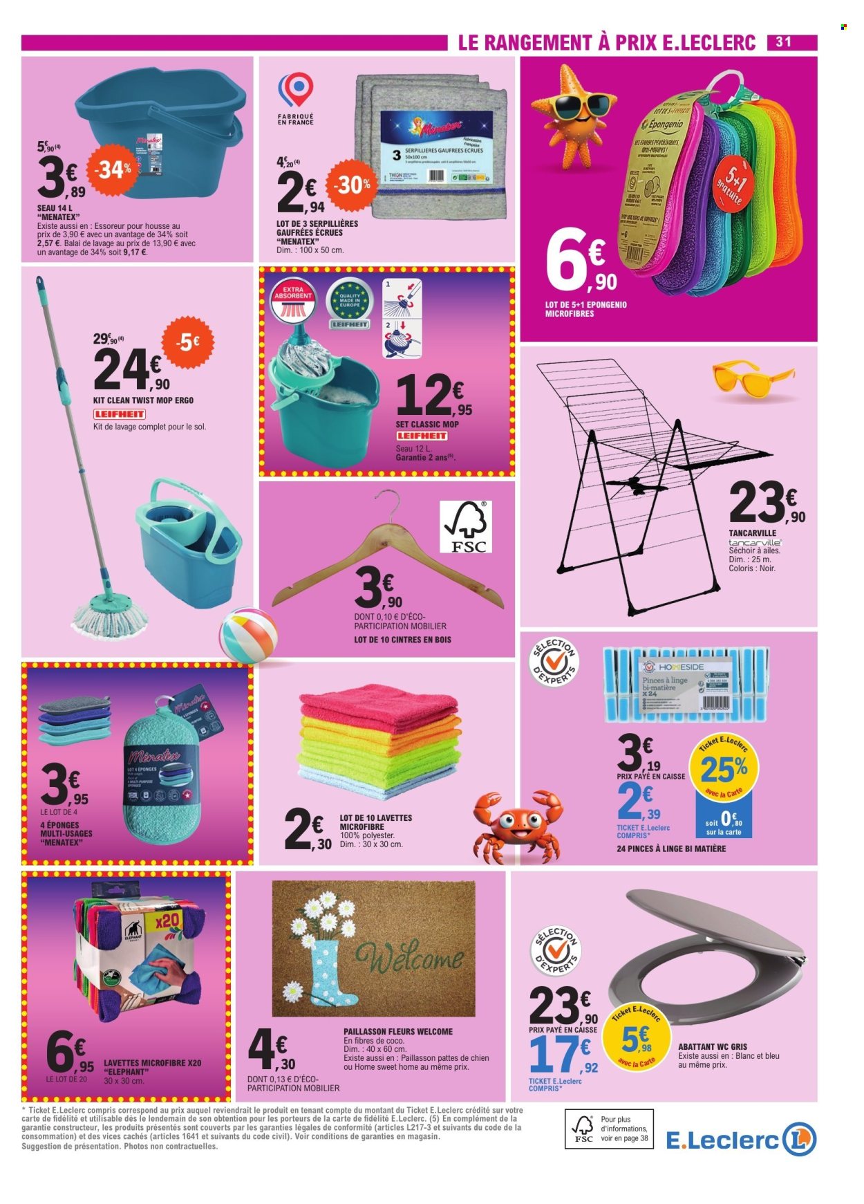 Catalogue E.Leclerc - 27/08/2024 - 07/09/2024. Page 31