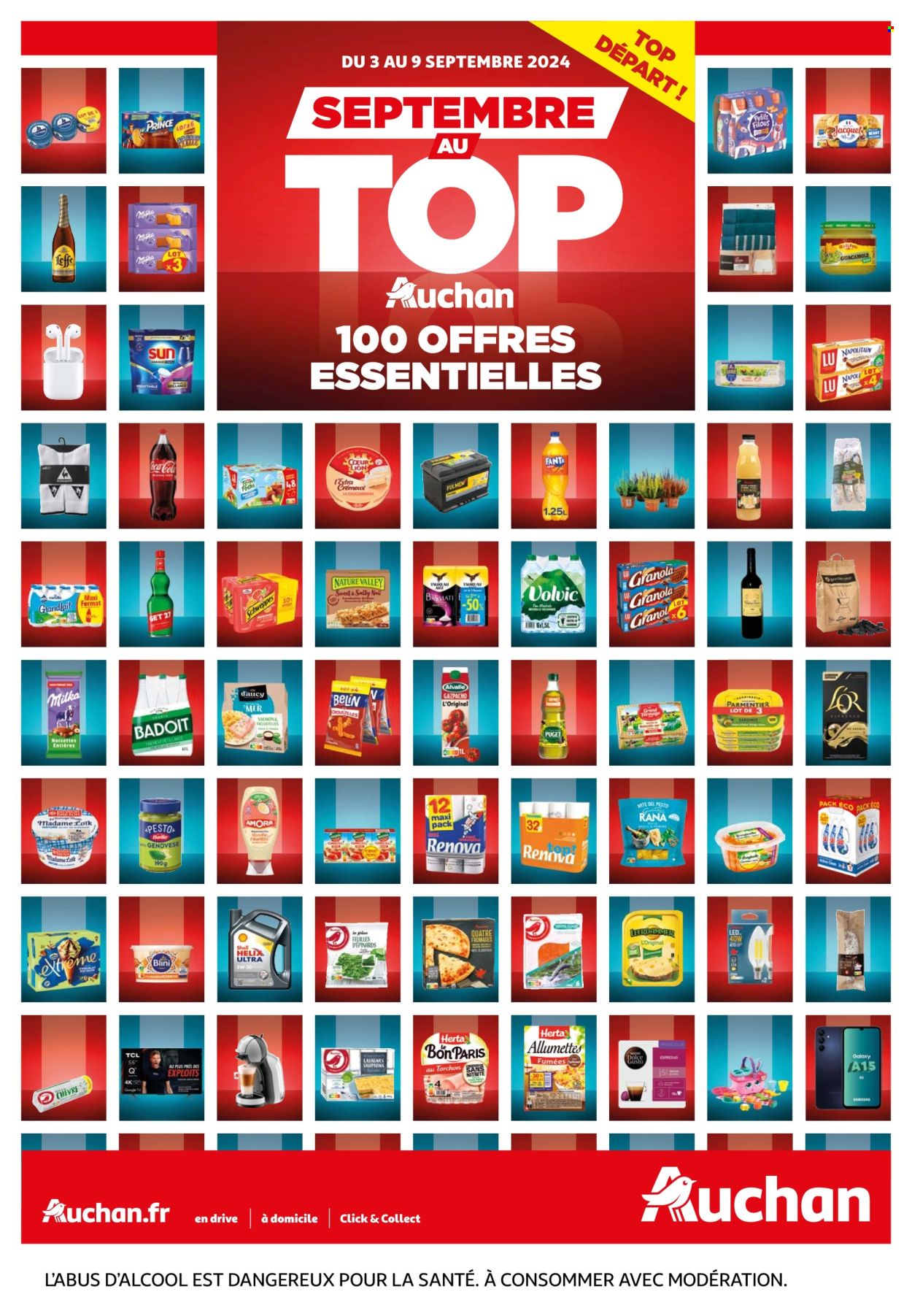 Catalogue Auchan - 03/09/2024 - 09/09/2024. Page 1