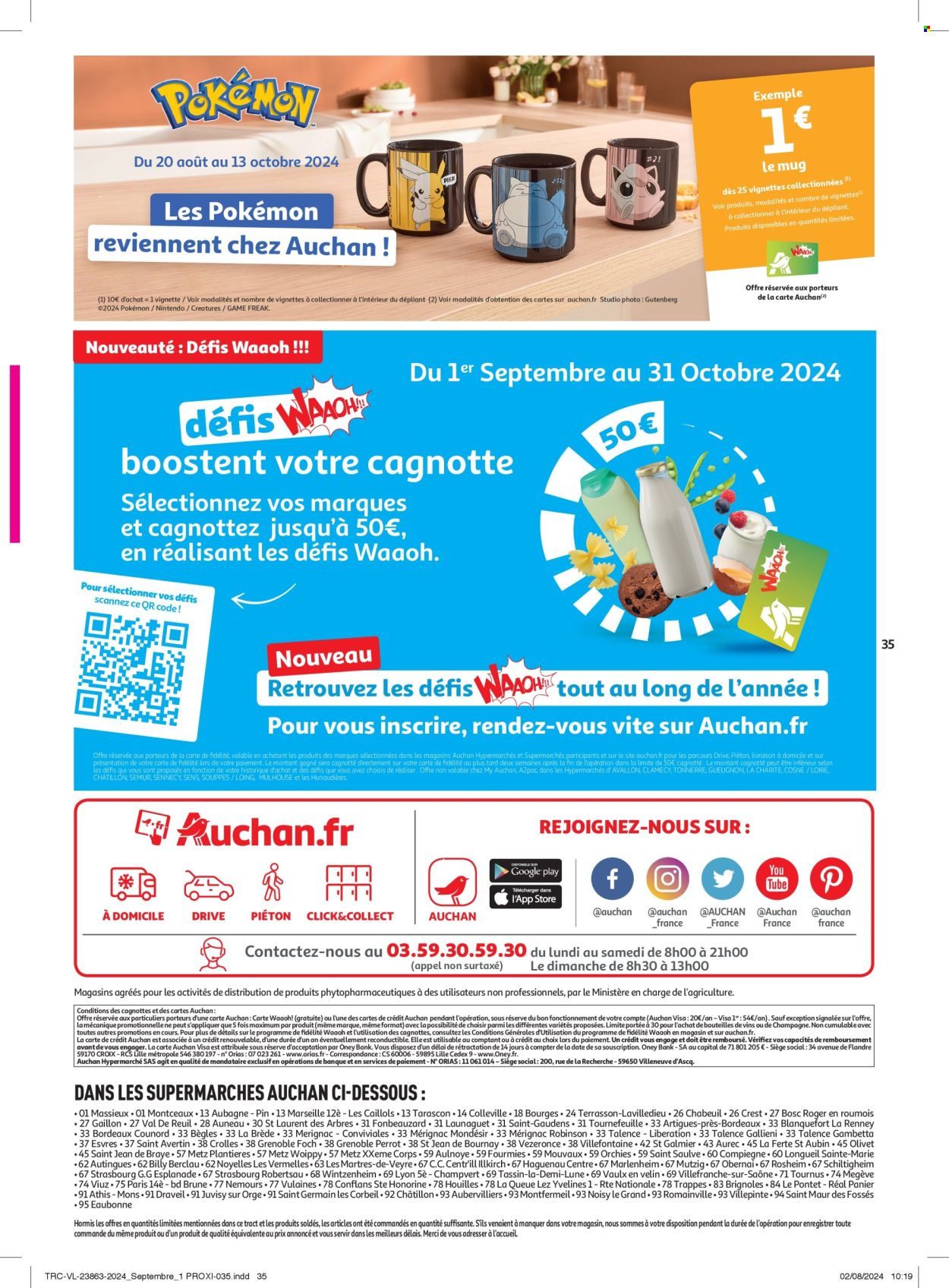 Catalogue Auchan - 03/09/2024 - 08/09/2024. Page 35