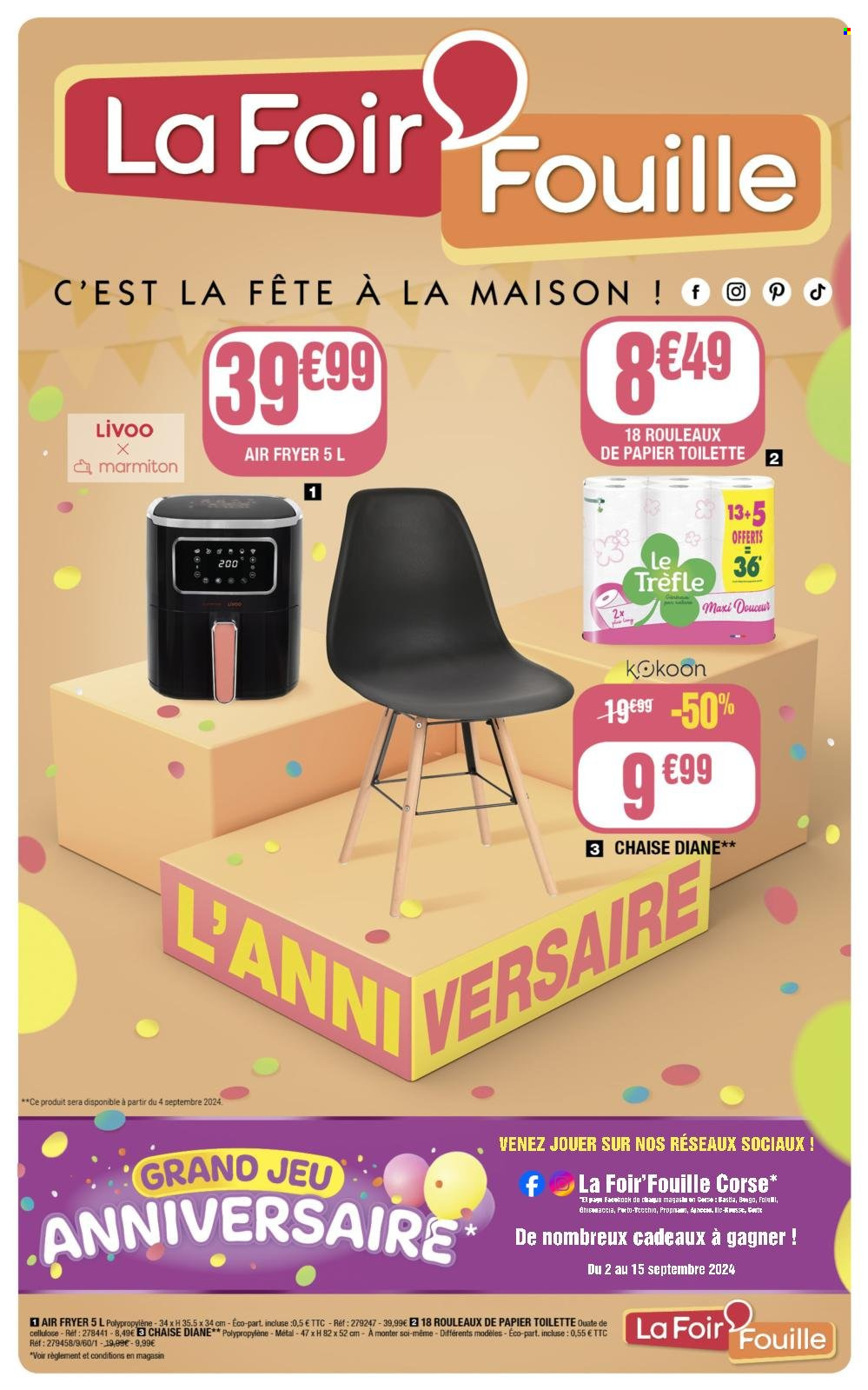 Catalogue La Foir'Fouille - 02/09/2024 - 15/09/2024. Page 1