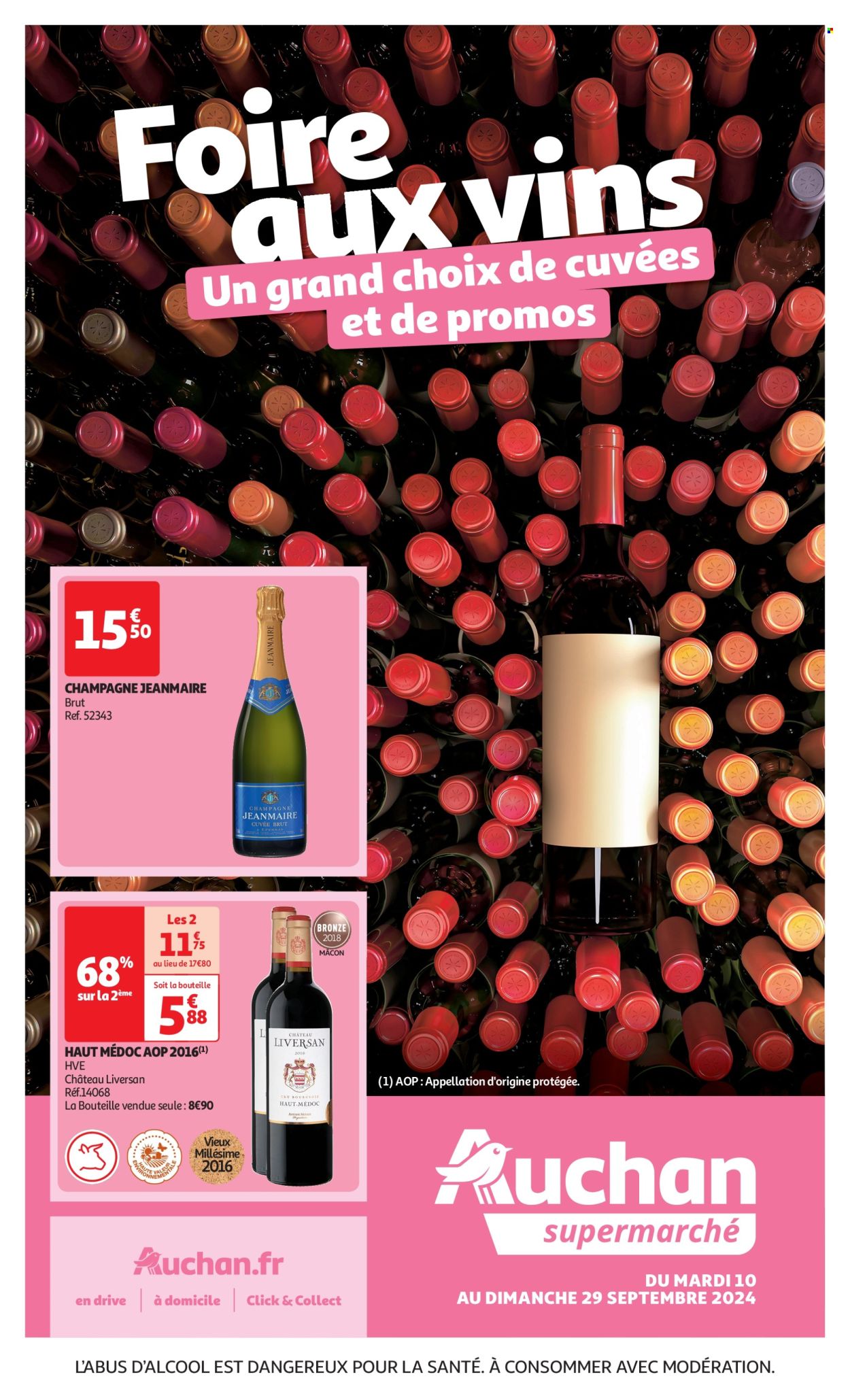 Catalogue Auchan - 10/09/2024 - 29/09/2024. Page 1