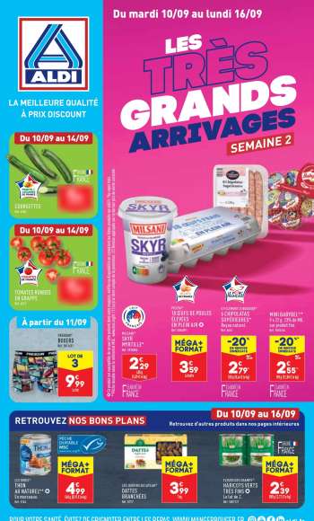 Catalogue ALDI - 10/09/2024 - 16/09/2024.