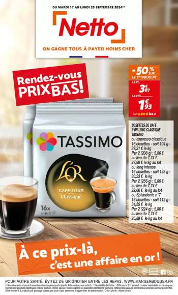 Catalogue Netto - 17/09/2024 - 23/09/2024.