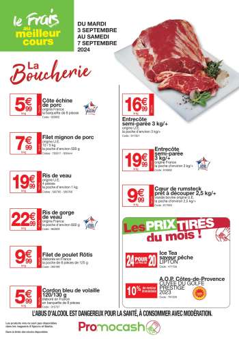 Catalogue Promocash - 03/09/2024 - 07/09/2024.