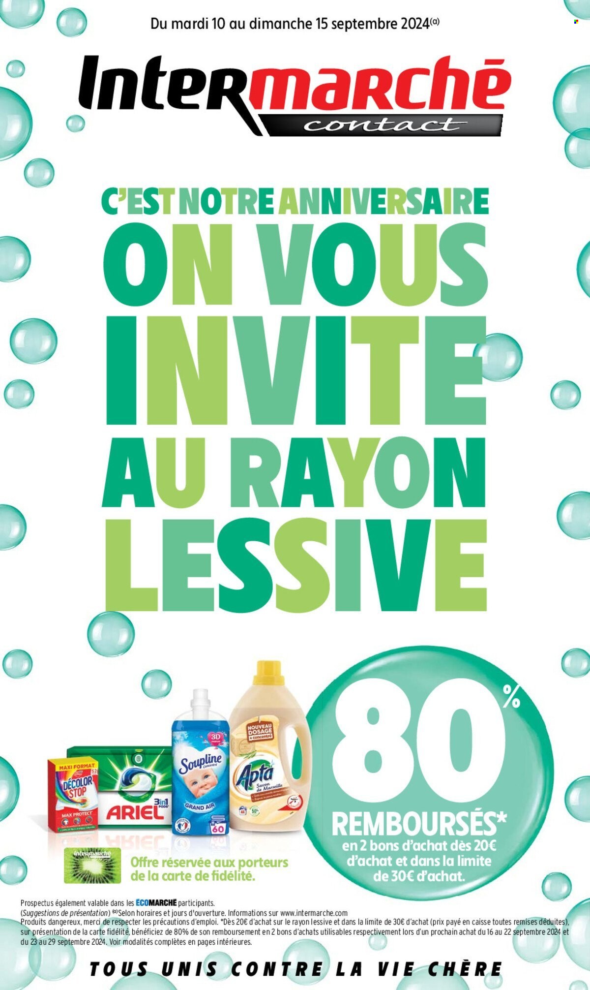 Catalogue Intermarché Contact - 10/09/2024 - 15/09/2024. Page 1
