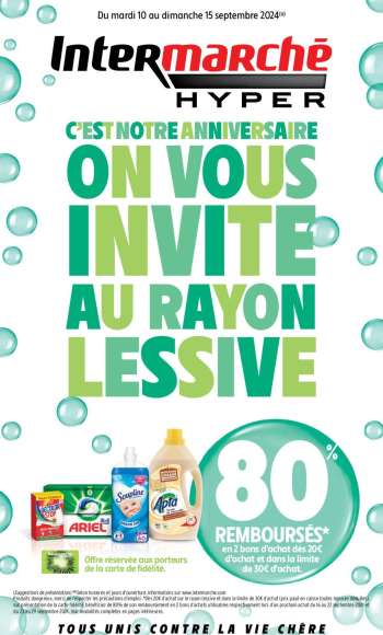 Catalogue Intermarché Hyper - 10/09/2024 - 15/09/2024.