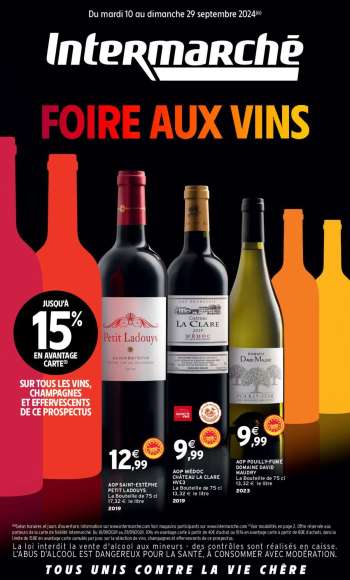 Catalogue Intermarché - 10/09/2024 - 29/09/2024.