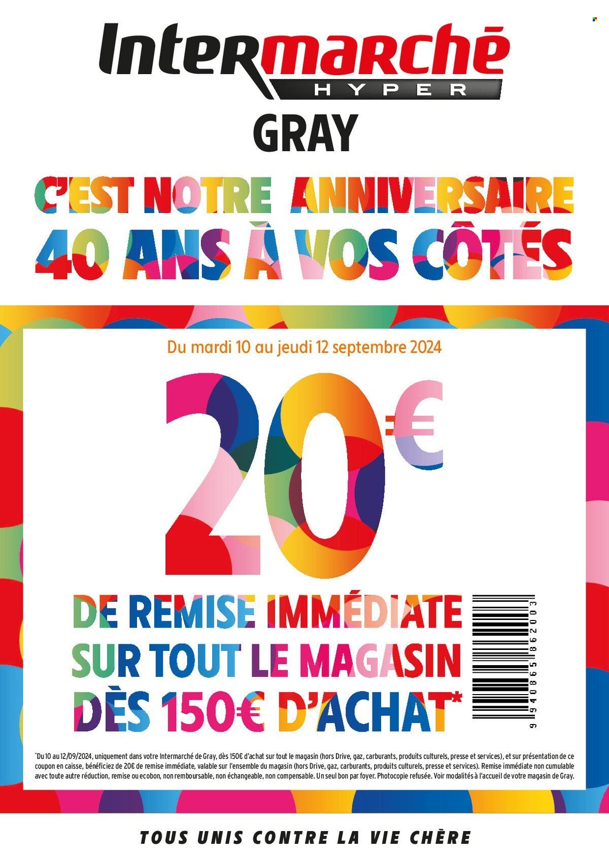Catalogue Intermarché Super - 10/09/2024 - 14/09/2024. Page 1