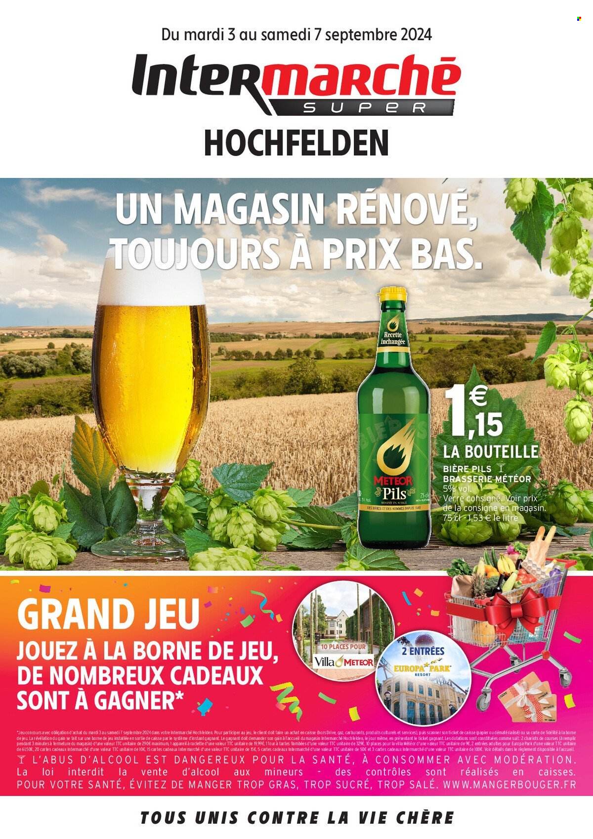 Catalogue Intermarché Super - 03/09/2024 - 07/09/2024. Page 1