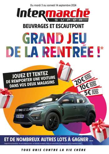 Catalogue Intermarché Super - 03/09/2024 - 14/09/2024.