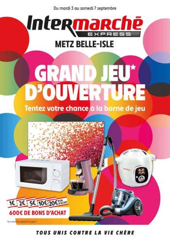 Catalogue Intermarché Express - 03/09/2024 - 07/09/2024.
