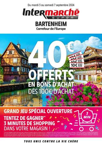 Catalogue Intermarché Super - 03/09/2024 - 07/09/2024.
