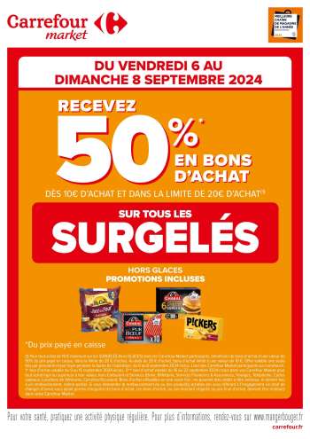 Catalogue Carrefour Market - 06/09/2024 - 08/09/2024.