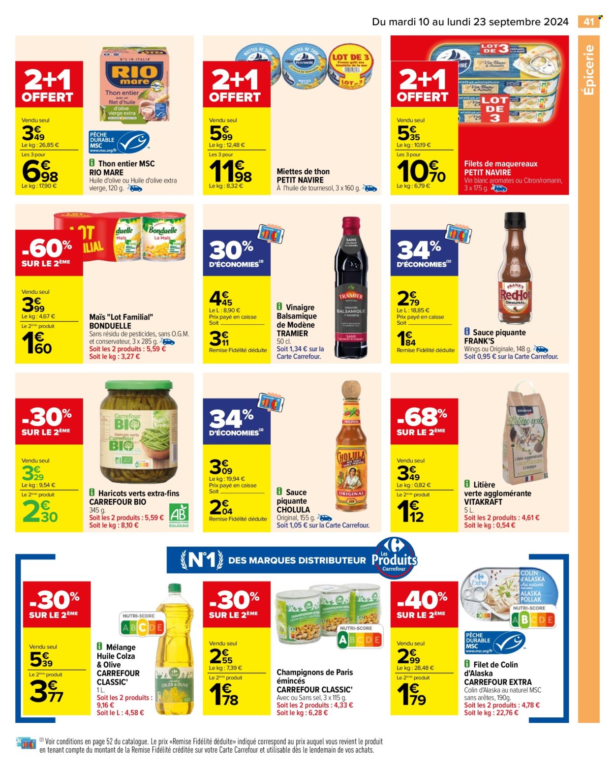 Catalogue Carrefour Hypermarchés - 10/09/2024 - 23/09/2024. Page 43