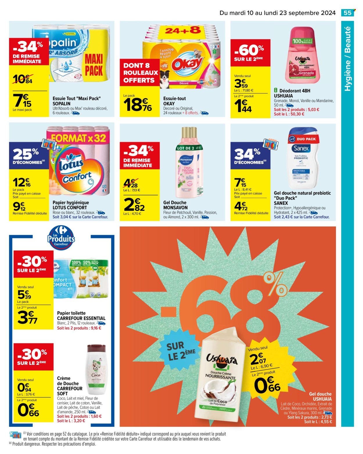 Catalogue Carrefour Hypermarchés - 10/09/2024 - 23/09/2024. Page 57