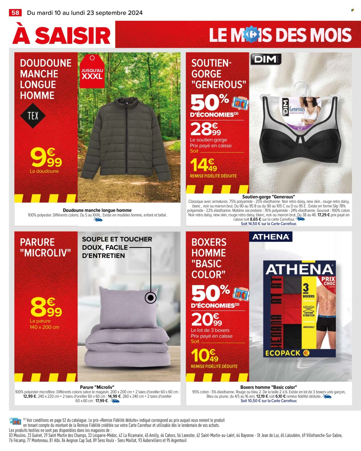 Catalogue Carrefour Hypermarchés - 10/09/2024 - 23/09/2024. Page 60