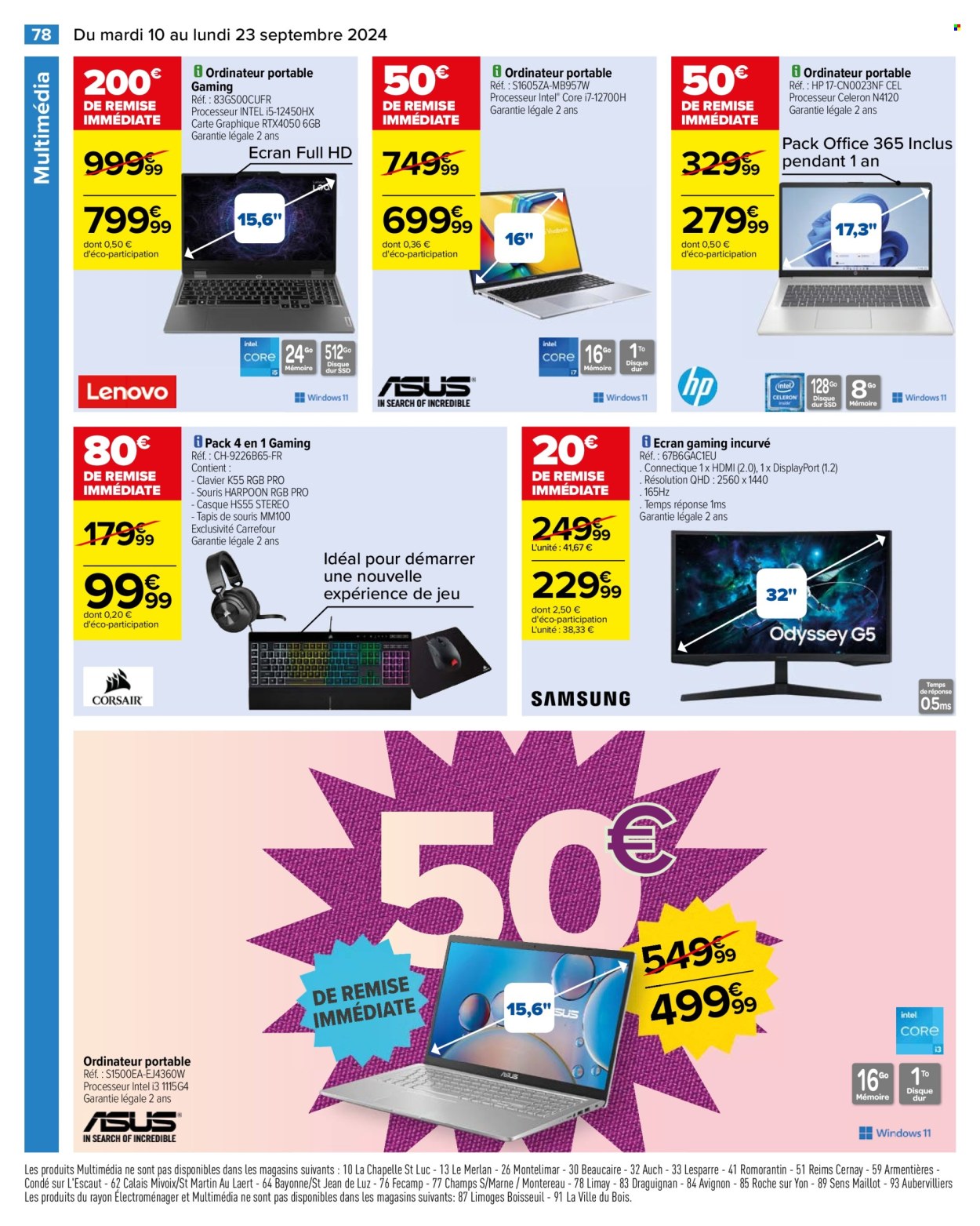 Catalogue Carrefour Hypermarchés - 10/09/2024 - 23/09/2024. Page 80