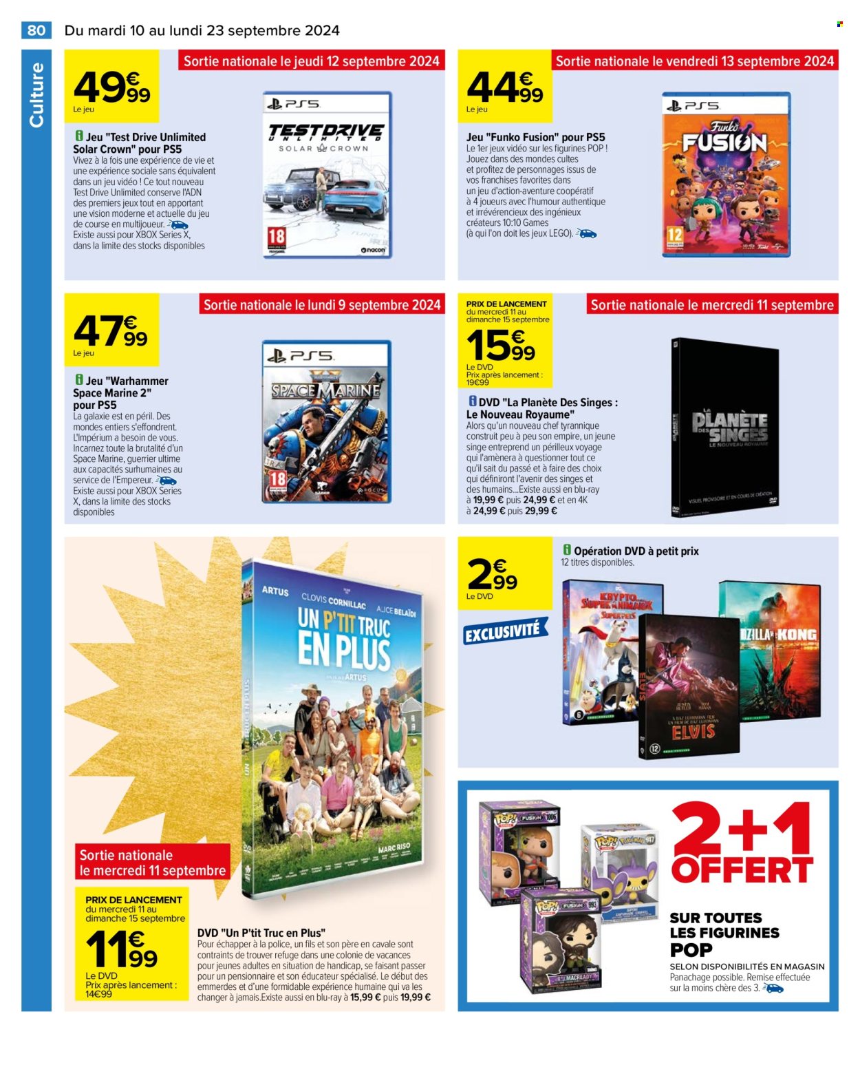 Catalogue Carrefour Hypermarchés - 10/09/2024 - 23/09/2024. Page 82