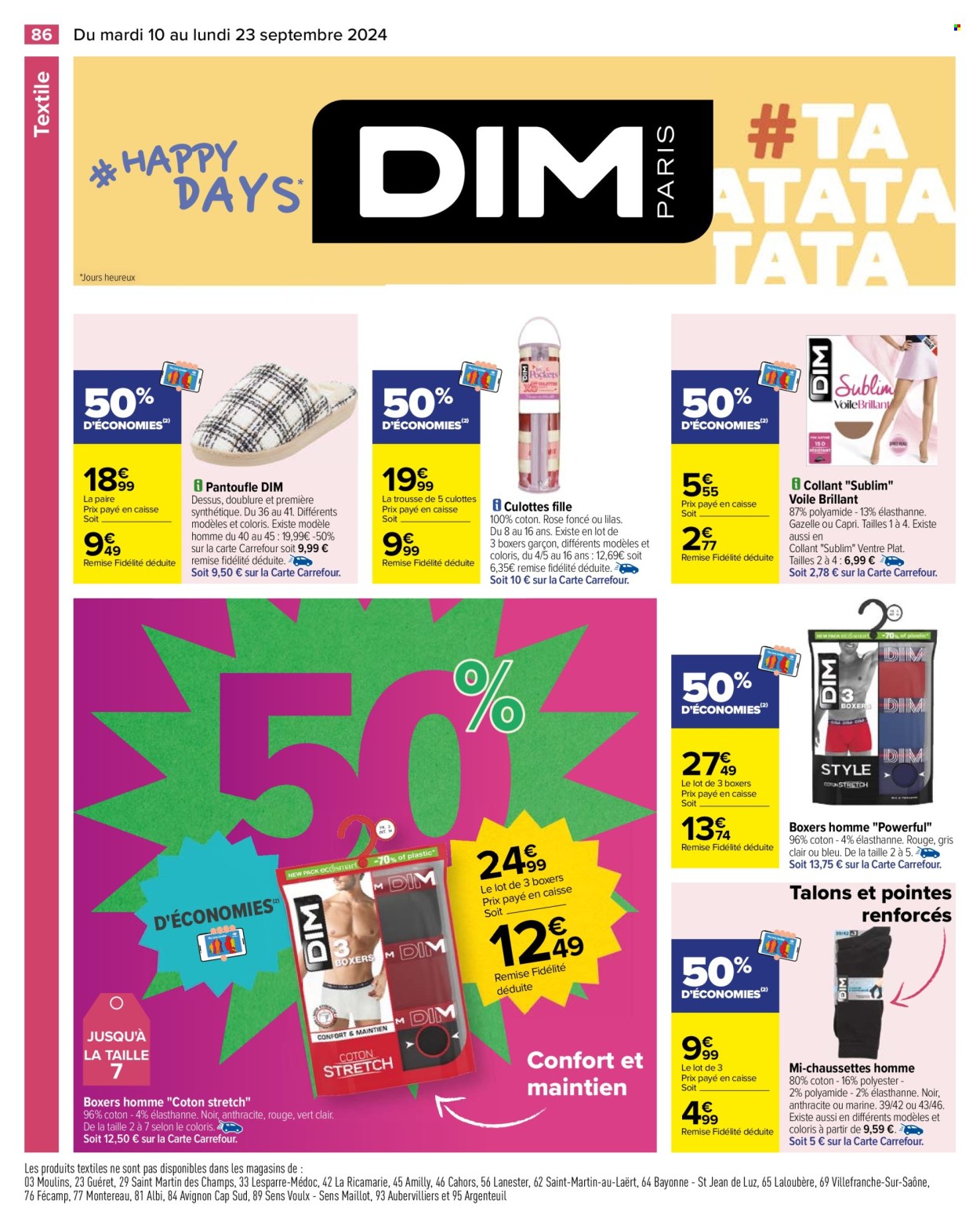 Catalogue Carrefour Hypermarchés - 10/09/2024 - 23/09/2024. Page 88