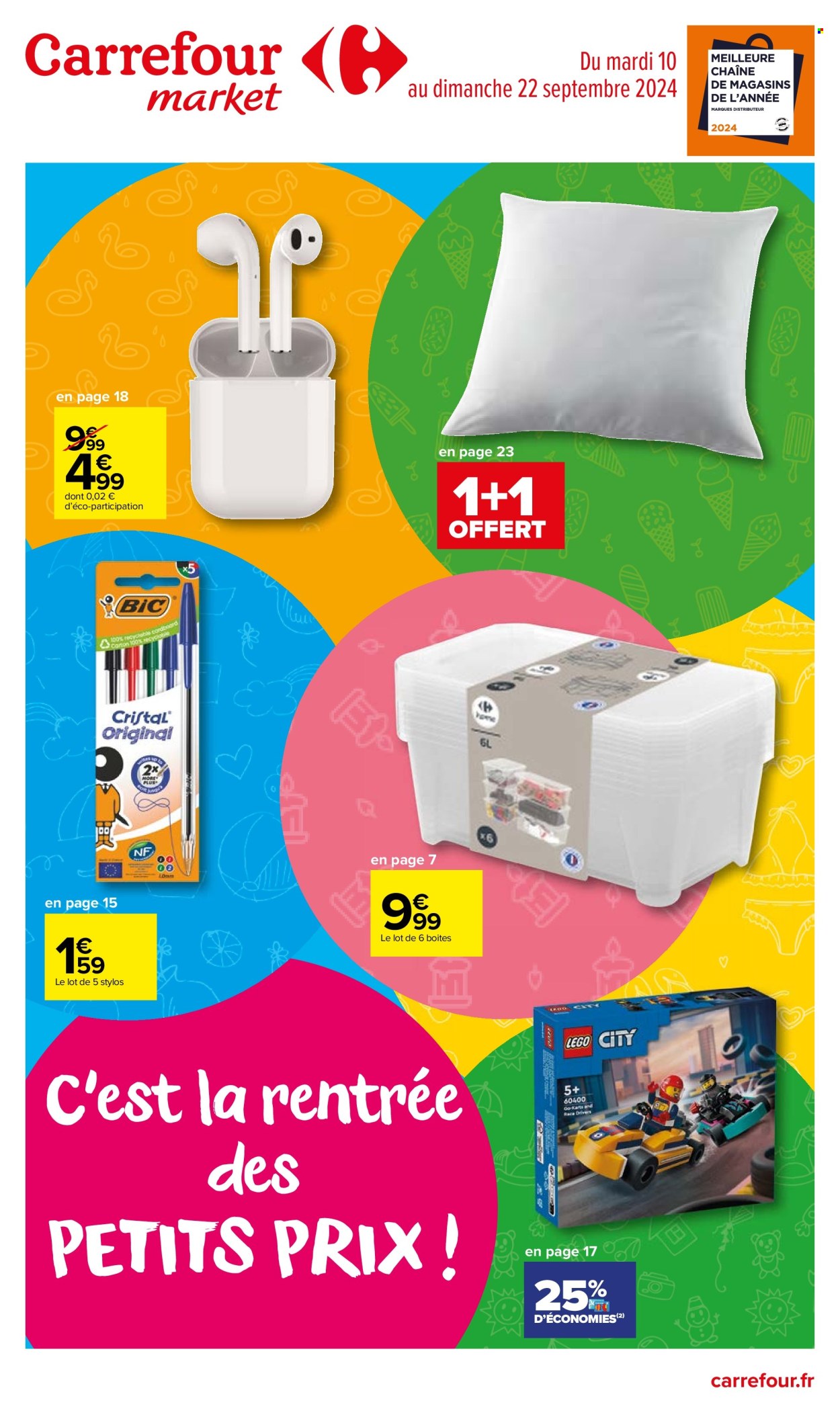 Catalogue Carrefour Market - 10/09/2024 - 22/09/2024. Page 1