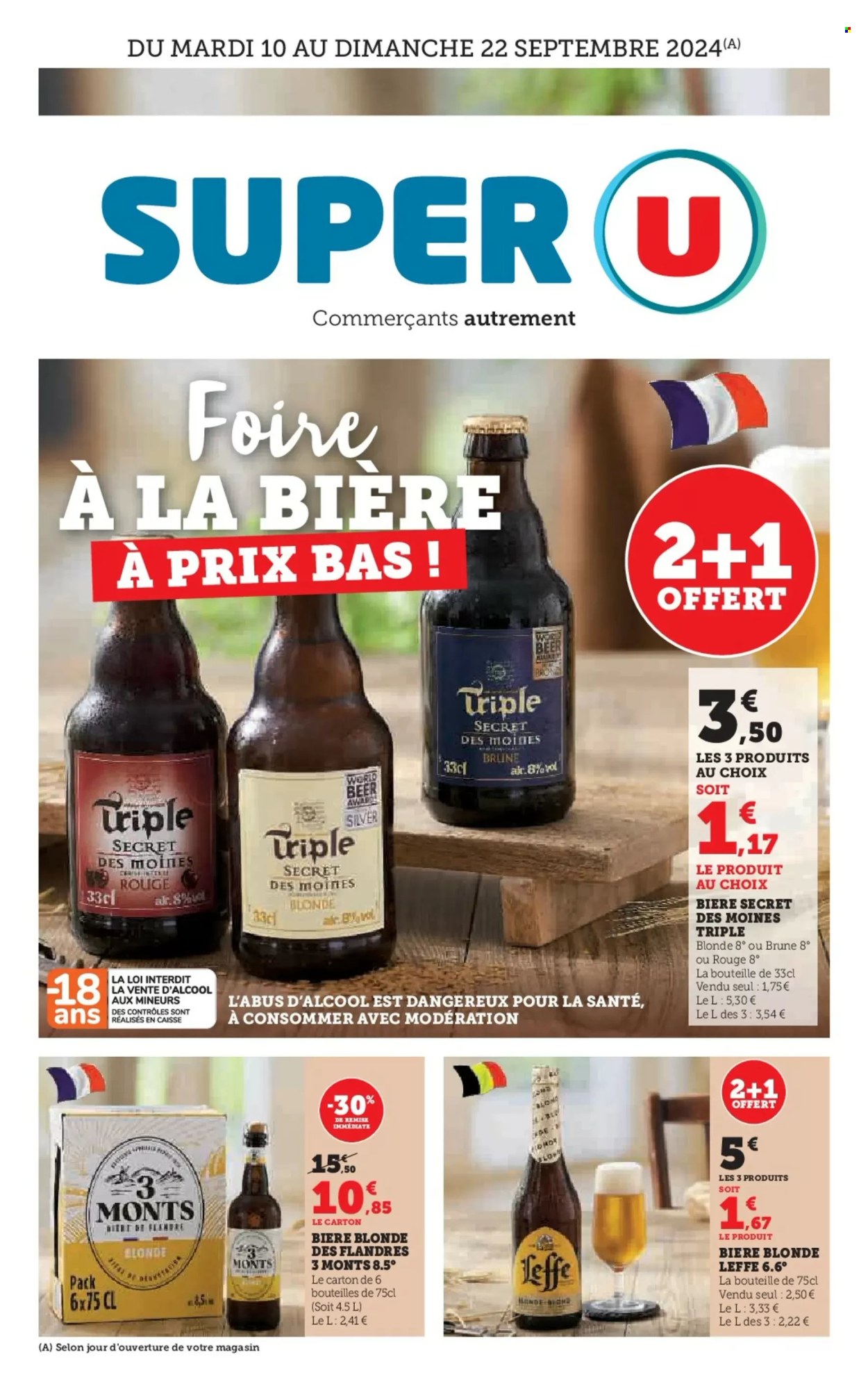 Catalogue SUPER U - 10/09/2024 - 22/09/2024. Page 1