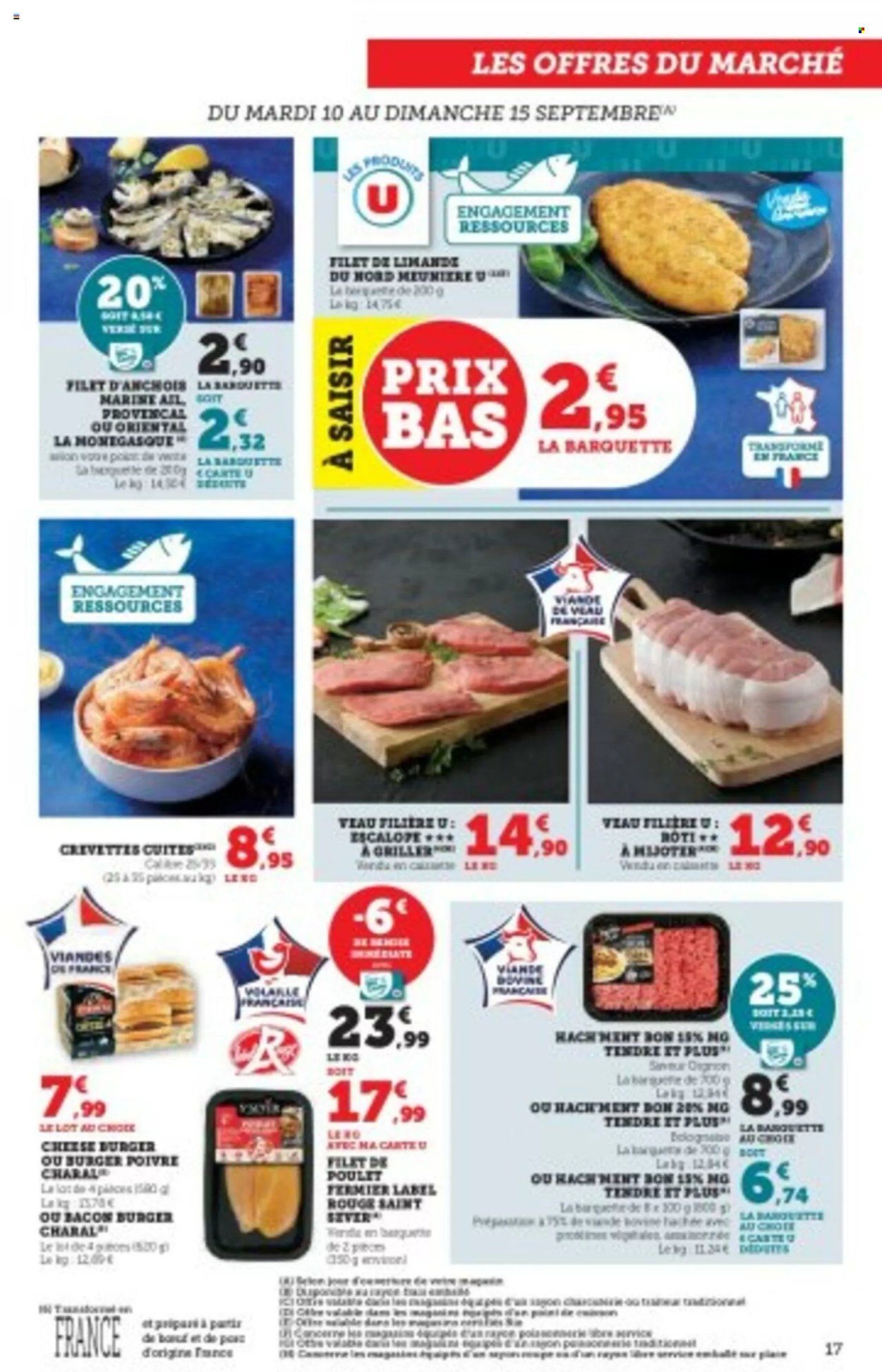 Catalogue SUPER U - 10/09/2024 - 22/09/2024. Page 17