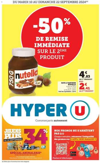 Catalogue HYPER U - 10/09/2024 - 22/09/2024.