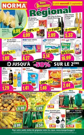 Catalogue Norma - 11/09/2024 - 17/09/2024.