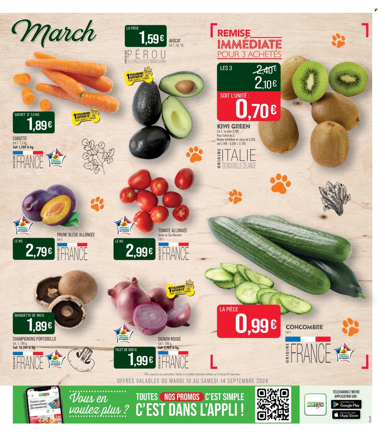 Catalogue Supermarché Match - 10/09/2024 - 22/09/2024. Page 3