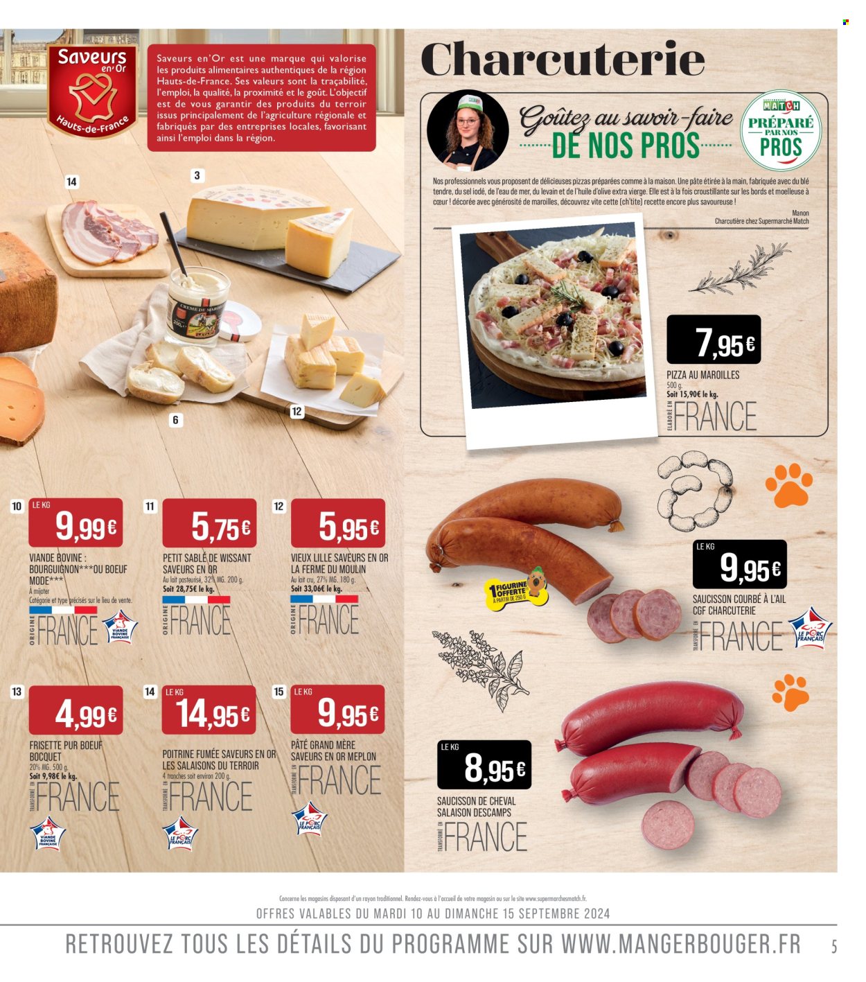 Catalogue Supermarché Match - 10/09/2024 - 22/09/2024. Page 5