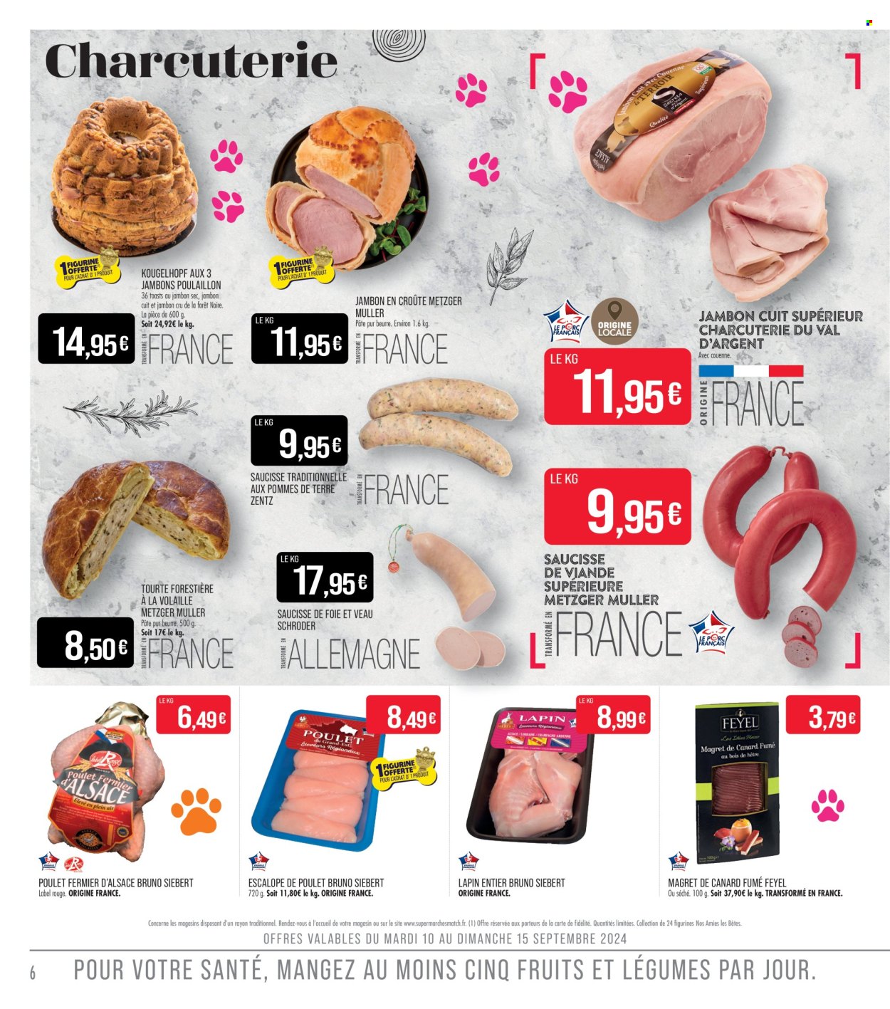 Catalogue Supermarché Match - 10/09/2024 - 22/09/2024. Page 6