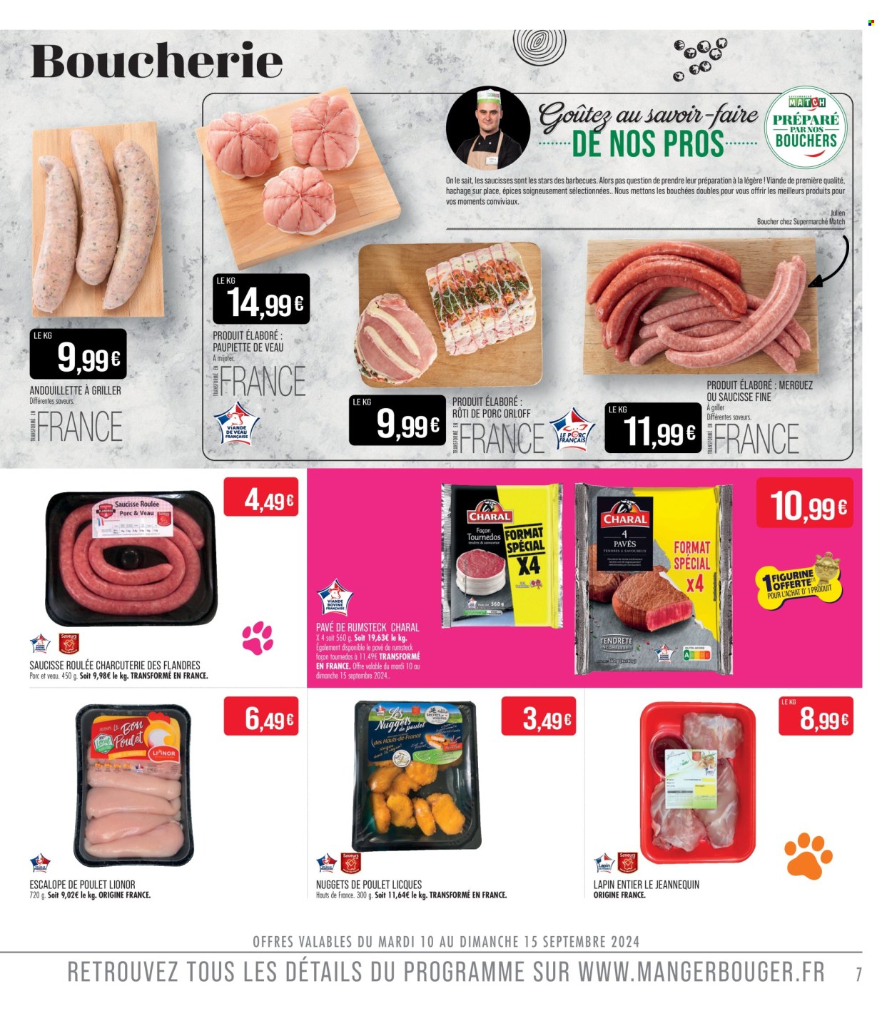 Catalogue Supermarché Match - 10/09/2024 - 22/09/2024. Page 7