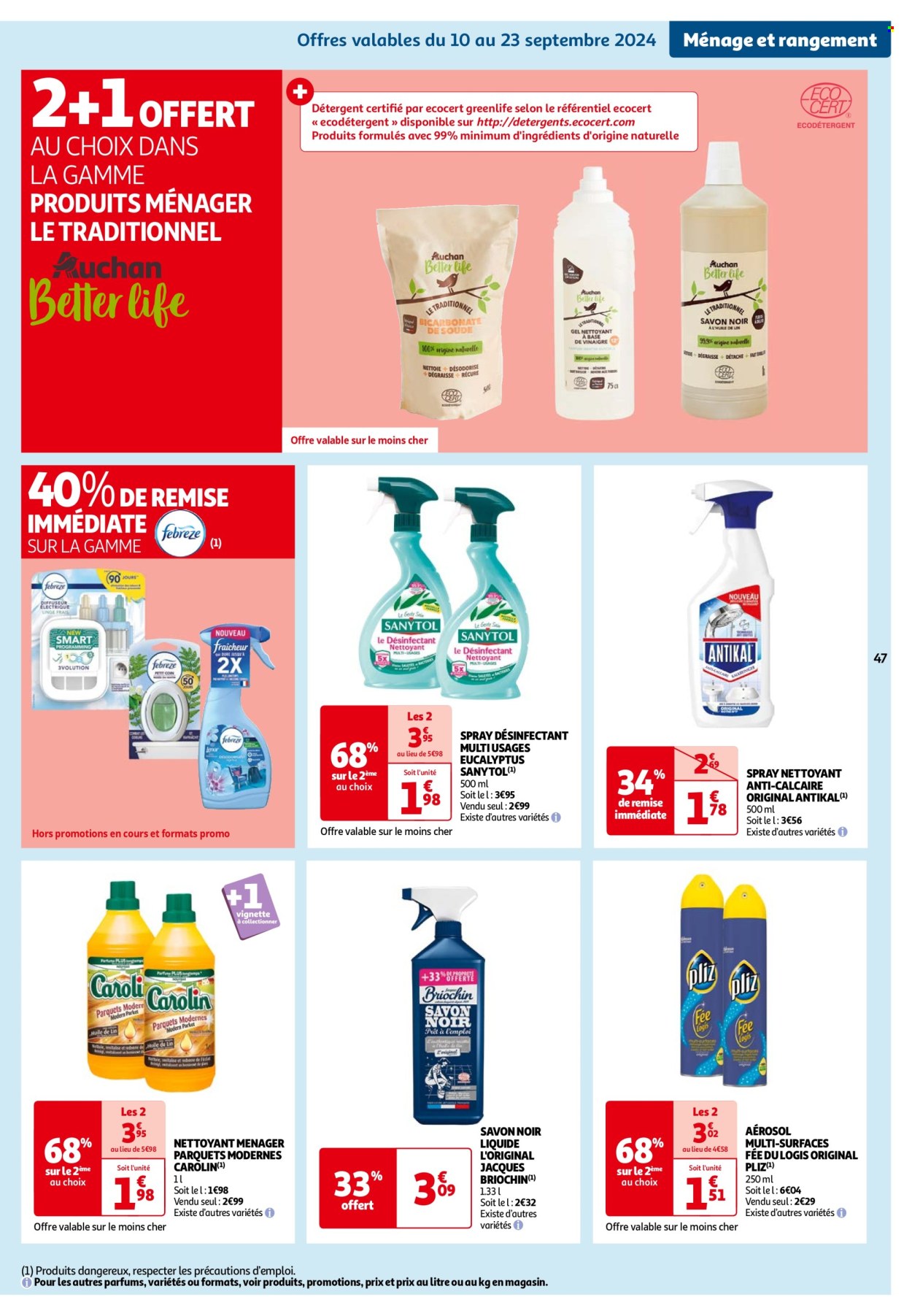 Catalogue Auchan - 10/09/2024 - 16/09/2024. Page 47