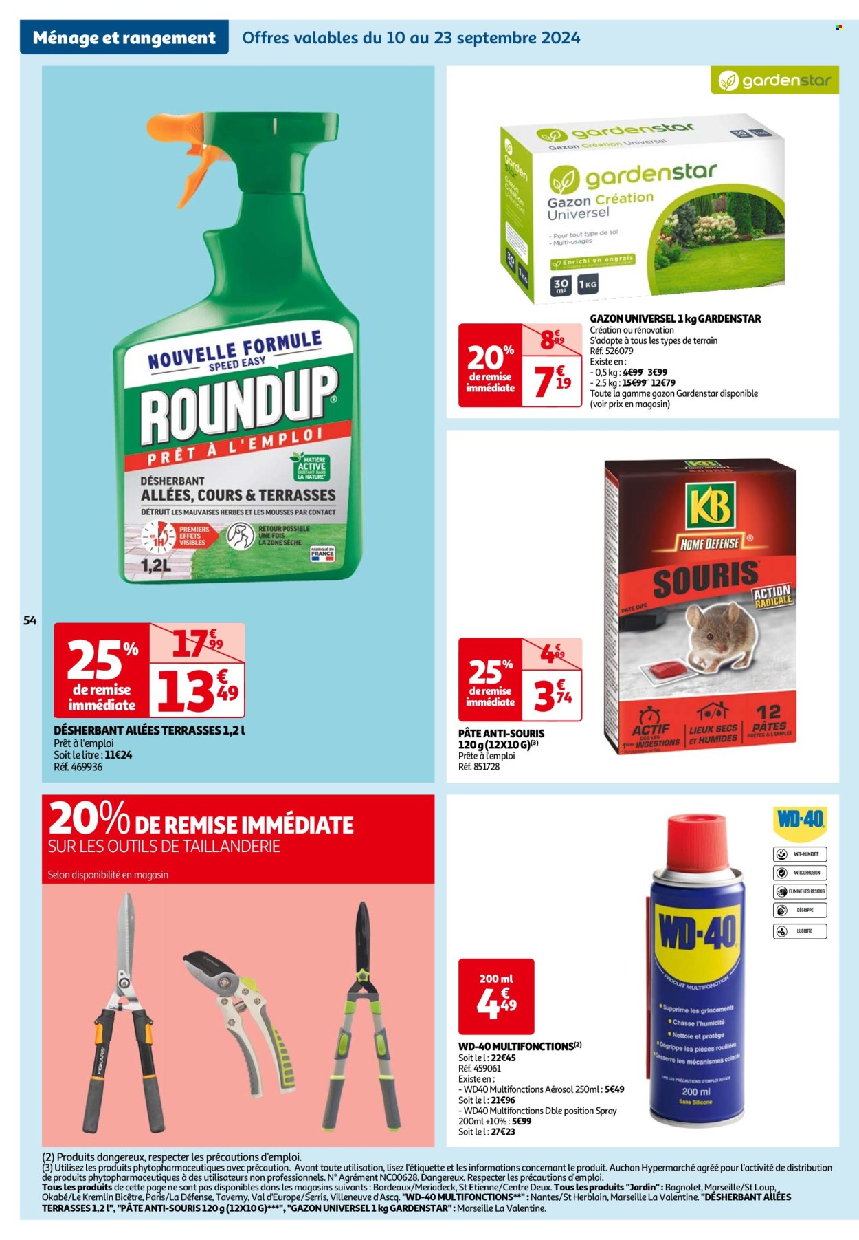 Catalogue Auchan - 10/09/2024 - 16/09/2024. Page 54