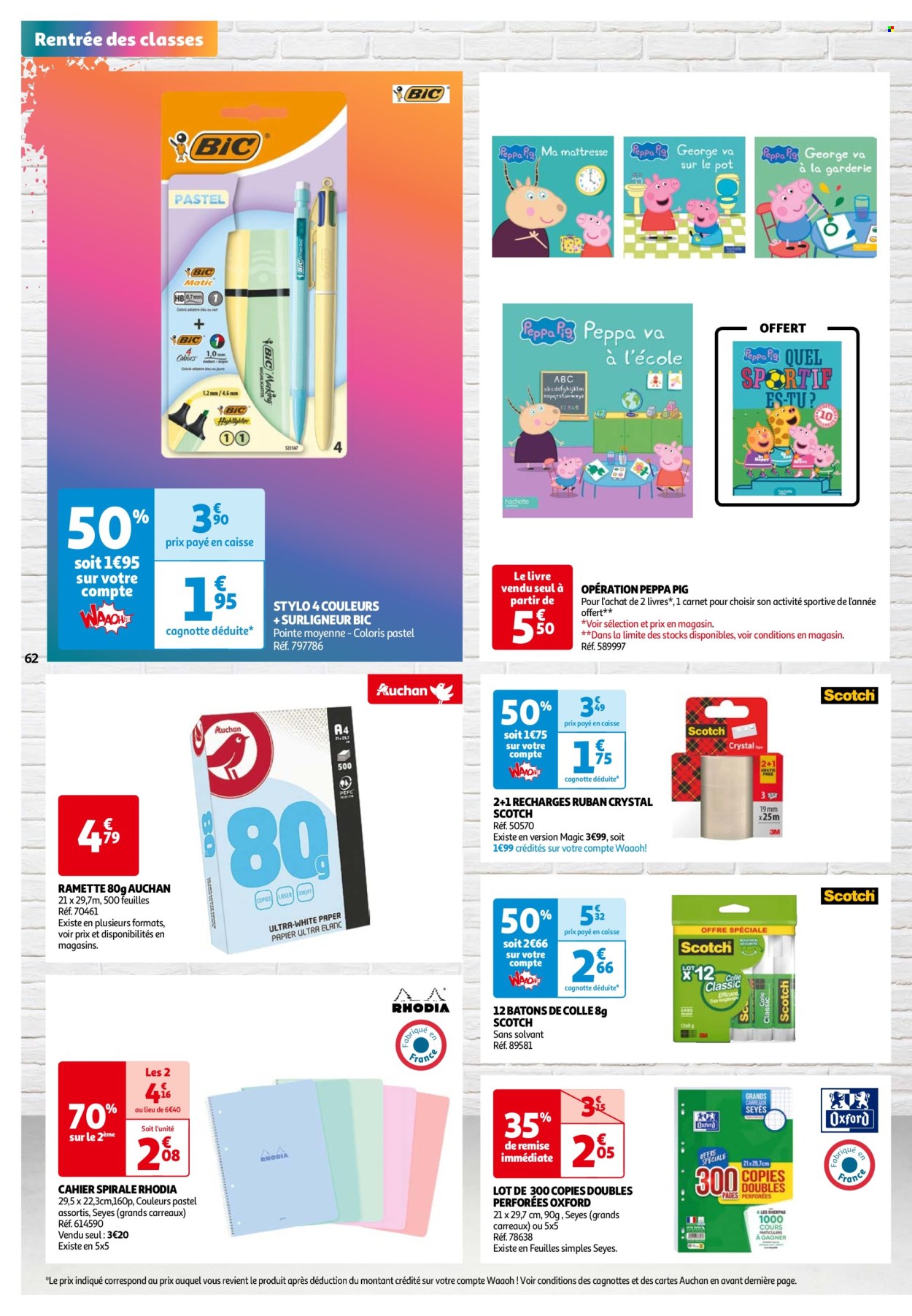 Catalogue Auchan - 10/09/2024 - 16/09/2024. Page 62