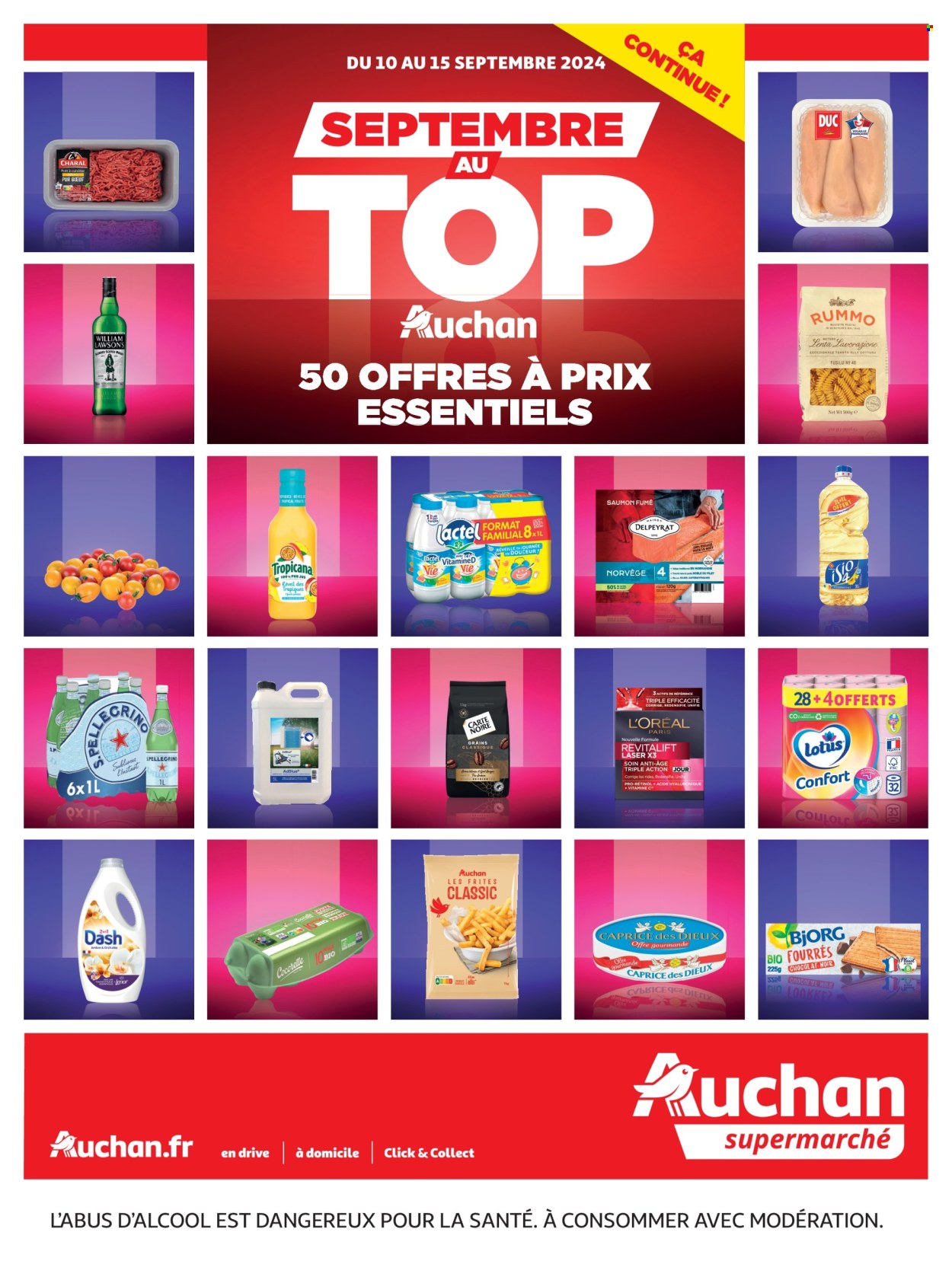 Catalogue Auchan - 10/09/2024 - 15/09/2024. Page 1