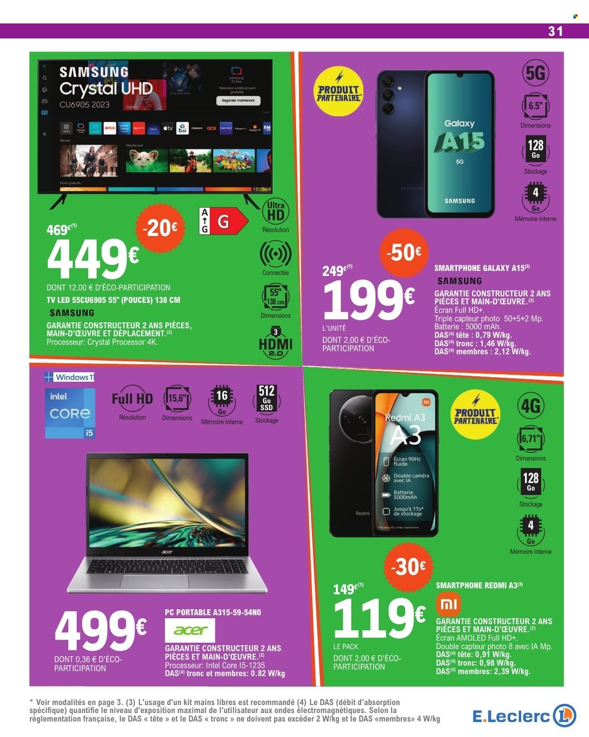 Catalogue E.Leclerc - 10/09/2024 - 21/09/2024. Page 31